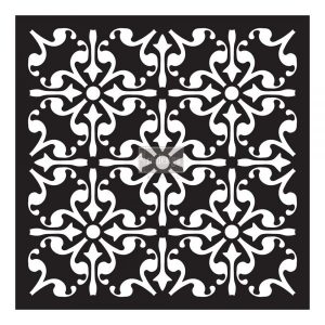 Lucia Concrete Stencil