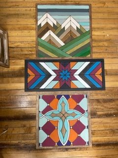 Pick a Project Barn Quilt Class Friday March 31st at Convergence Cider Works Decorah IA