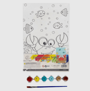 Angels Craft – Canvas Painting Set Crab