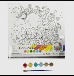 Angel Craft – Canvas Painting Set Unicorn