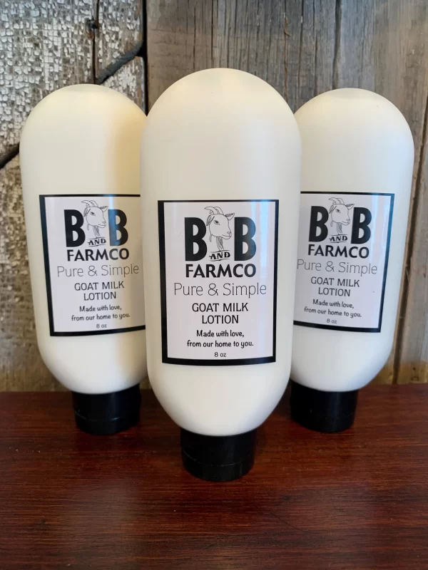 B and B Farmco Pure & Simple Goat Milk Lotion