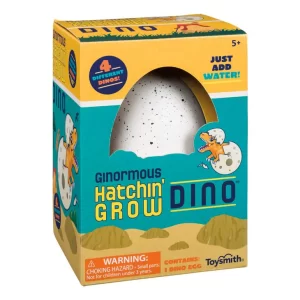 Toysmith – Ginormous Hatchin’ Grow Dino