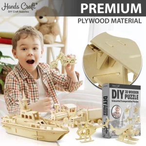 Hands Craft – 3D Wooden Puzzle