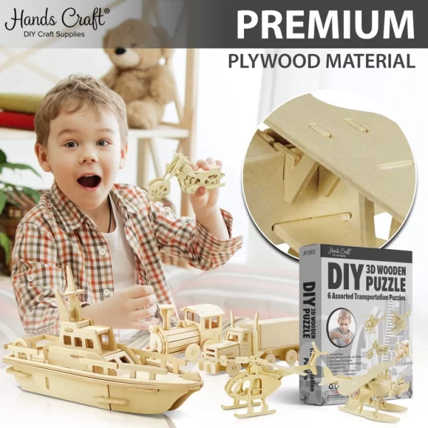 Hands Craft - 3D Wooden Puzzle