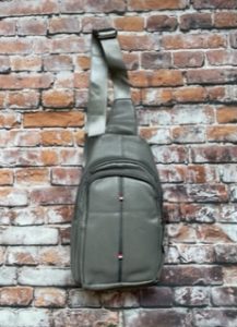 Westend – Grey Leather Shoulder Bag