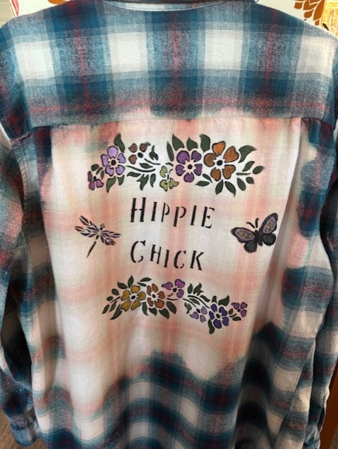 Flannel Shirt - Hippie Chick