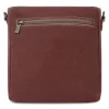 Canvas & Leather Women's Crossbody Bag - Timberwolf/Bole - Image 2