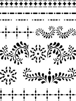 Bone Inlay - Stencil