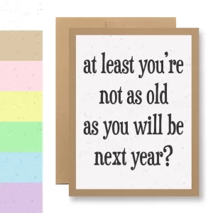 At least you're not