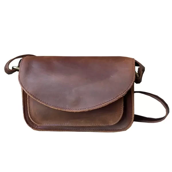 Crazy Horse Genuine Leather Crossbody