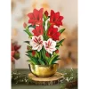 Scarlet Amaryllis ( Pop-Up Greeting Cards) - Image 3