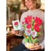 Scarlet Amaryllis ( Pop-Up Greeting Cards) - Image 2