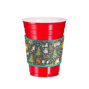 Red Solo Cup Christmas Kitty