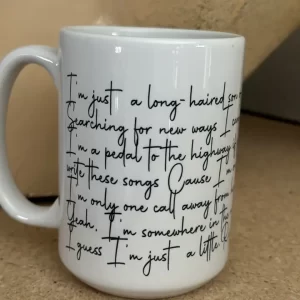 Jelly Roll "Son of A Sinner" 15oz Ceramic Coffee Mug