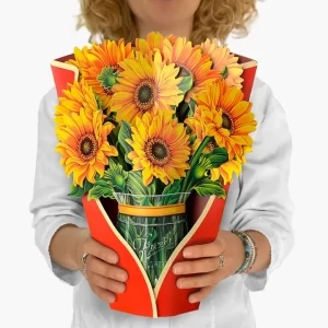 Sunflowers ( Pop-Up Greeting Cards)