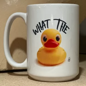 What the Duck 16oz Ceramic Coffee Mug