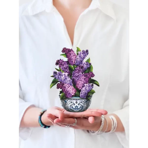 Mini Garden Lilacs ( Pop-Up Greeting Cards)