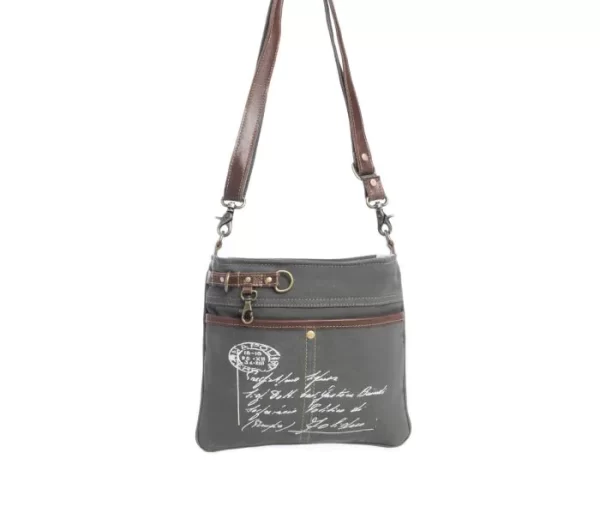 Myra - Quill Pen in Hand Small Crossbody Bag