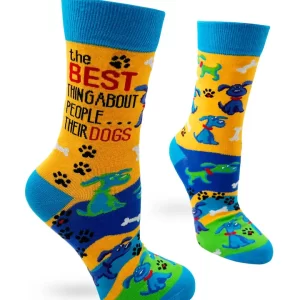 Best Thing About People…Their Dogs Women’s Crew Socks