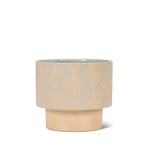 Grey T Shaped Planter 5" H