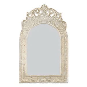 Arched-Top Antique Wall Mirror