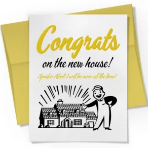 Congrats On the New House Card