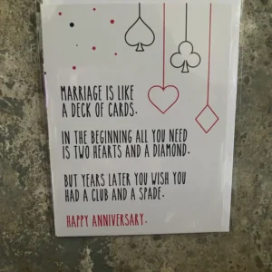 Deck of Cards Greeting Card