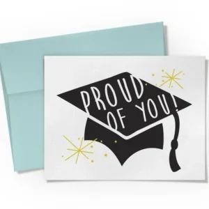 Proud of You Graduation Card