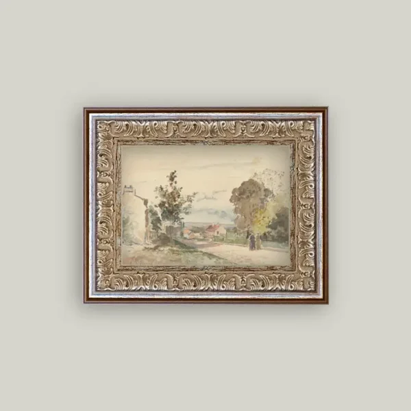The Road from Versailles Framed Antique Ar