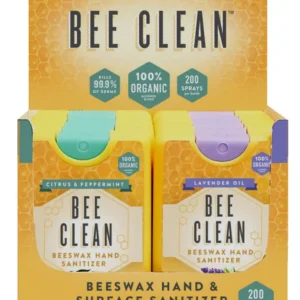 Bee Clean Organic Beeswax Hand Sanitizer
