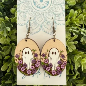 Ghost Boho Hand Painted Lightweight Maple Wood