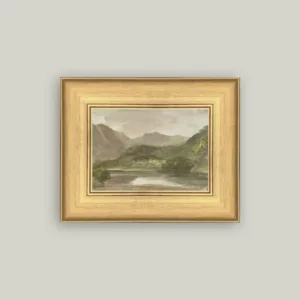 Lake District Framed Antique Art