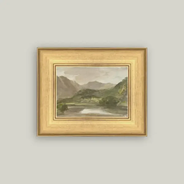 Lake District Framed Antique Art