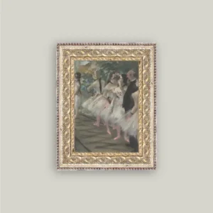 The Ballet Framed Antique Art