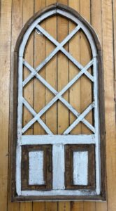 Gothic Window with Board