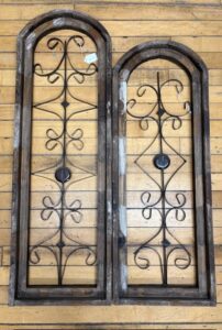 Vintage Round Curved Window