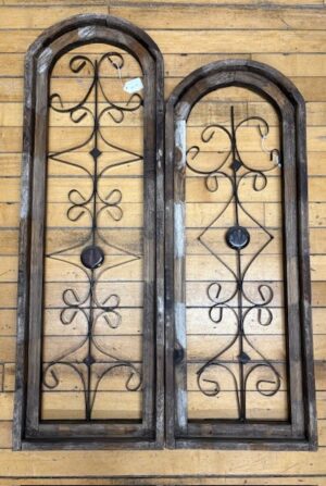 Vintage Round Curved Window