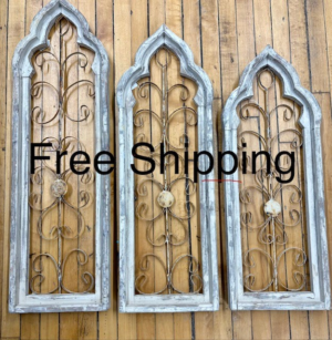 Arabian Vintage Window with Metal