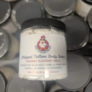 Whipped Tallow Body Butter  Gingered Peach