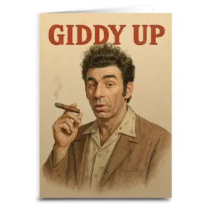 Giddy Up Birthday Greeting Card