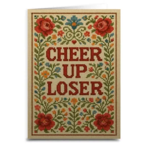 Cheer Up Loser Greeting Card