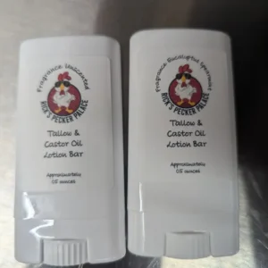 Tallow & Castor Oil Lotion Stick (Calendula Infused)  Lavender