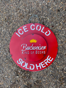 Ice cold Budweiser sold here