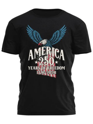 America 250 - Retro Eagle Tee Shirt