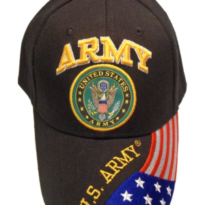 Army Emblem w/ Flag Cap