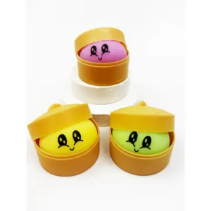 Mini Dumpling Squishy with Steamer