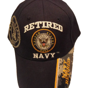 Retired Navy Emblem Shadow Cap