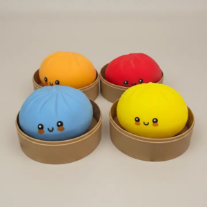 Color Squishy Mystery Dumpling Stress Relief Squeeze Toy