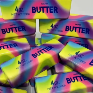 Rainbow Squishy Squish Stick of Butter