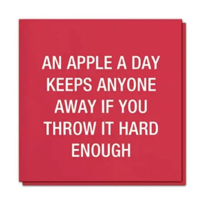 An Apple A Day Napkins